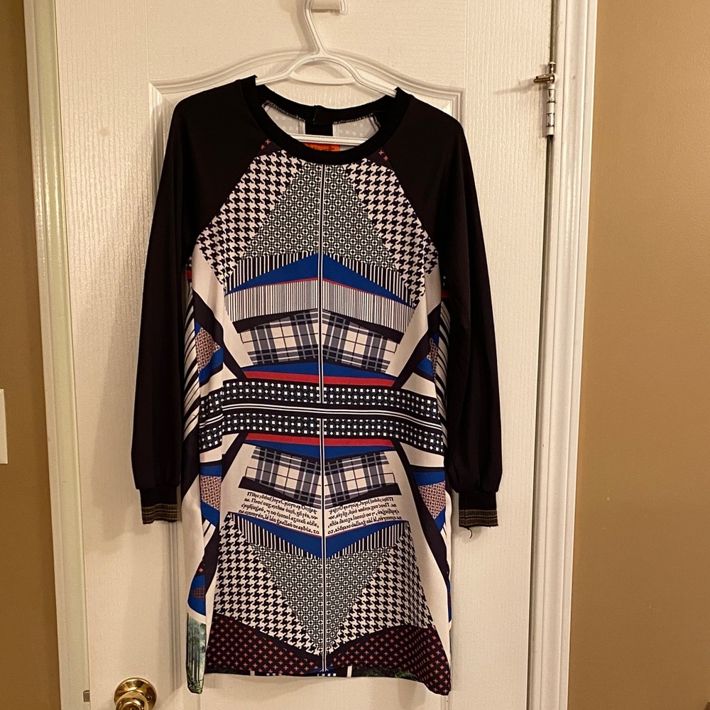 Clover Canyon Multicolor Geometric Dress